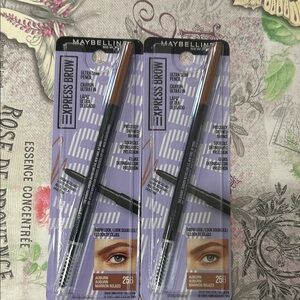 2X Maybelline Express Brow Pencil #256 Auburn